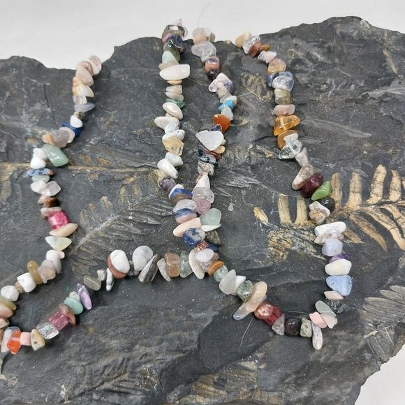 One Strand Natural Agate Beads - Picture 5 of 8